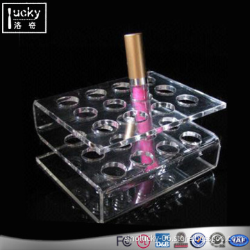 Acrylic 12 Lipstick Holder Display Stand,Acrylic Lipstick Risers